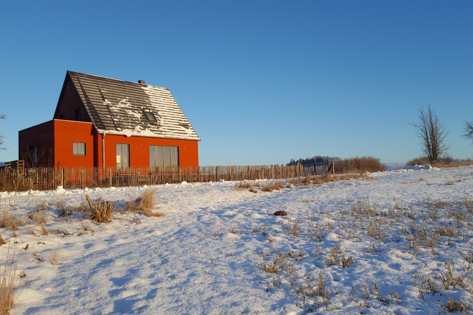 Haus am Krummen See im Winter, Foto: Martin Krassuski, Lizenz: Bettina und Martin Krassuski GbR